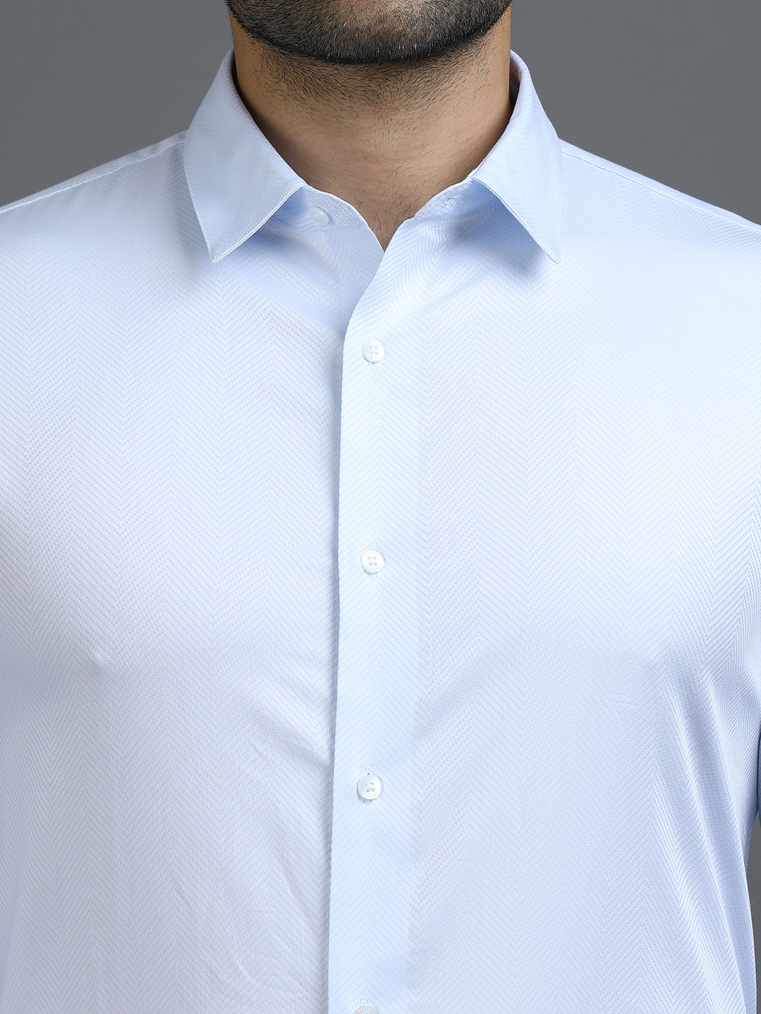 Blue Geometric Giza Shirt