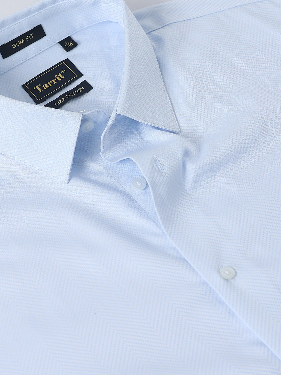 Blue Geometric Giza Shirt