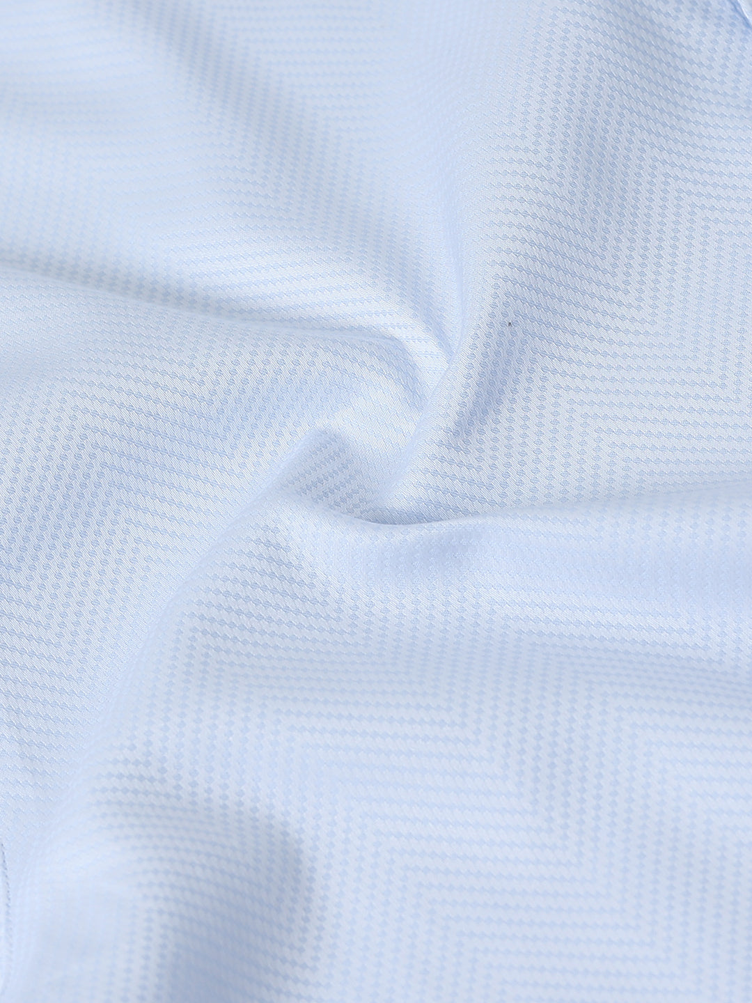 Blue Geometric Giza Shirt