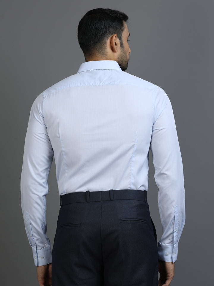 Blue Giza Cotton Shirt