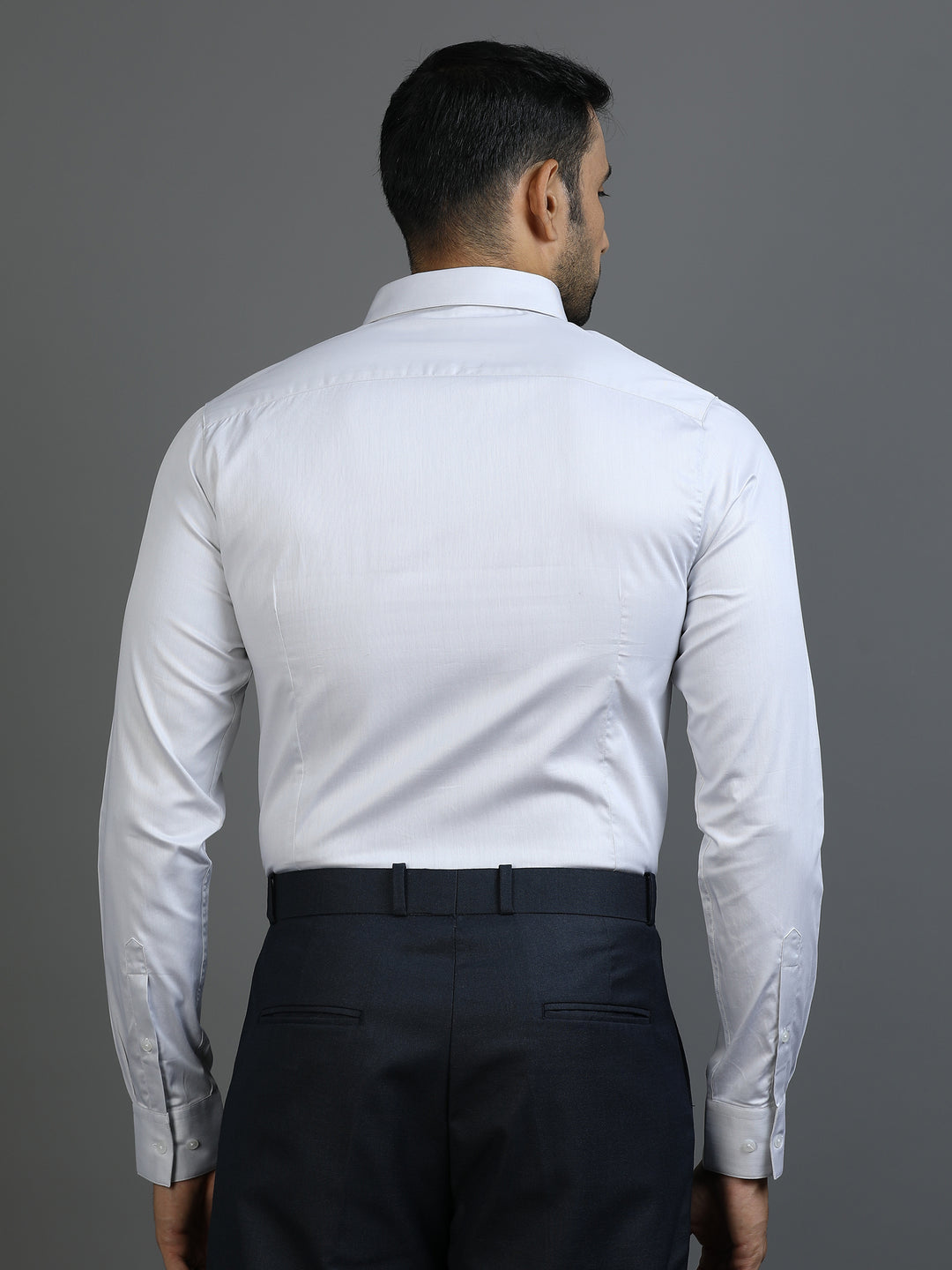 Black Line Grey Giza Shirt