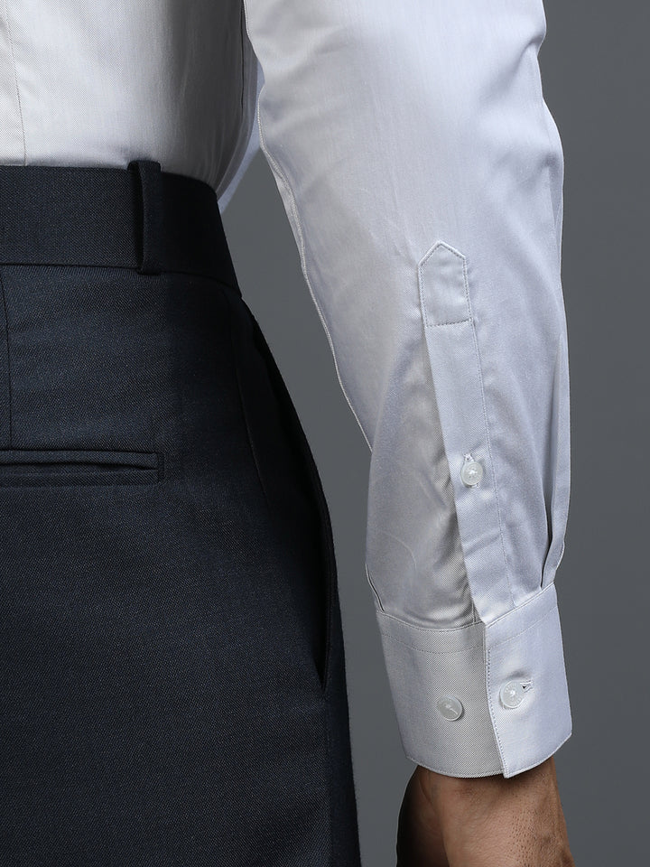 Black Line Grey Giza Shirt